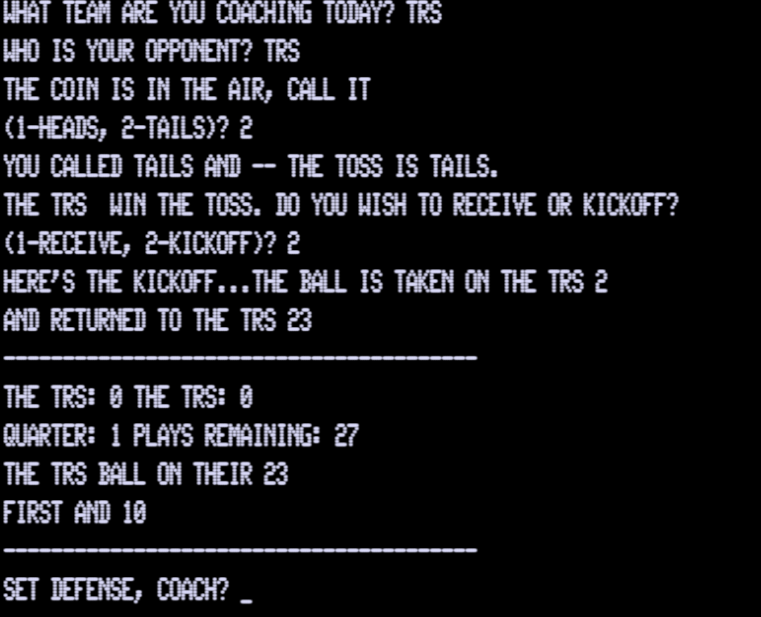 Screen shot